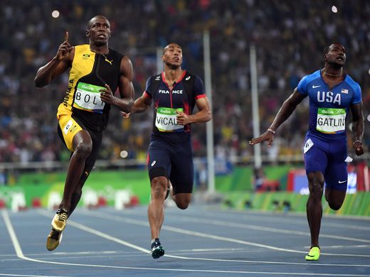 Jamaica's Usain Bolt Wins 3rd Consecutive 100M Olympic Gold in Rio ...